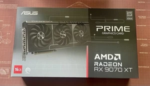 ASUS Prime AMD Radeon RX 9070 XT 16GB GDDR6 Grafikkarte - Brandneu!! - Bild 1 von 2