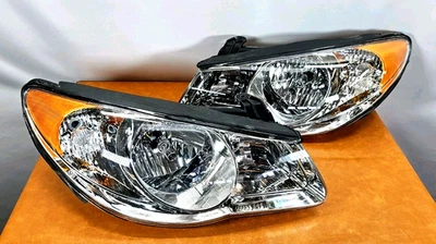 JUEGO PAR DE FAROS HALÓGENOS PARA HYUNDAI ELANTRA 2007-2010 RECAMBIO NUEVO #C1 Foto 1 de 4