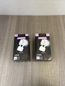 CFL 2 Prong Light Bulb - GU24 42K (4200K) 23W (by Sleek Lighting) - Picture 1 of 7