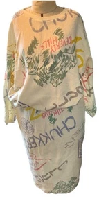 Vintage Beverly Hills Polo Club!! Women’s Graphic Sweater & Skirt Set Med 1980s - Picture 1 of 11