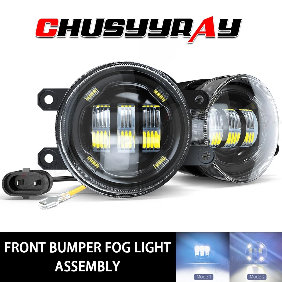 Para LEXUS IS F 2008-2013 2 piezas LED luz antiniebla de conducción luz de parachoques delantero Foto 1 de 4