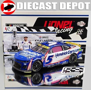 KYLE LARSON 2024 CHARLOTTE ROVAL WIN RACED VERSION 1/24 ARC DIECAST - Picture 1 of 18