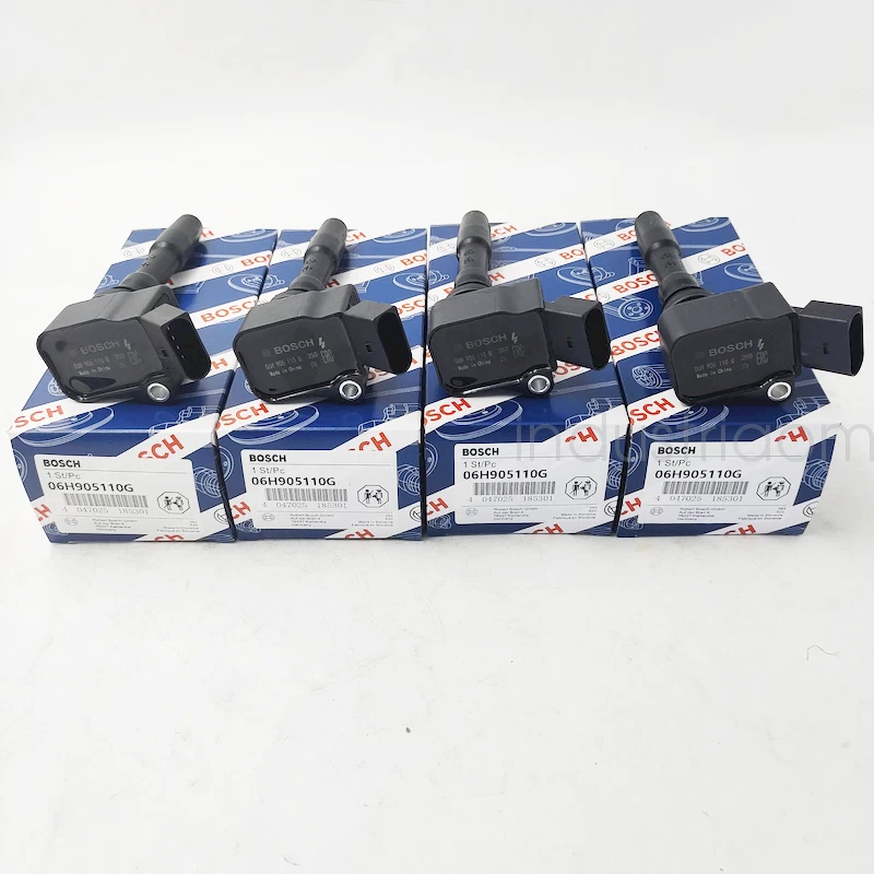 4X Bobina de encendido Bosch para VW Tiguan Porsche Panamera Audi Q3 Q7 A4 06H905110G Foto 1 de 4