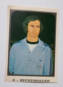 1974 EM Munich World Cup FIFA #004 FRANZ BECKENBAUER West Germany Cromo PERU - Picture 1 of 2