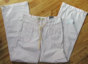 Old Navy 12 Girls Light Pink 5 Pockets Adj Waist Low Rise Boot Pants NWT Cute! - Picture 1 of 3