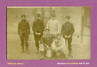 PHOTO CARTE-POSTALE 1920 : GROUPE DE MILITAIRES EN POSE, GUERRE -M362