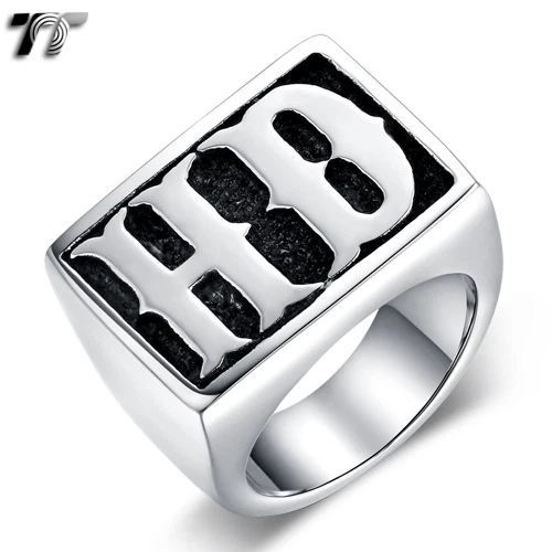 Anillo HD de acero inoxidable TT 316L de alta calidad tamaño 7-15 (RZ123) NUEVO Foto 1 de 1