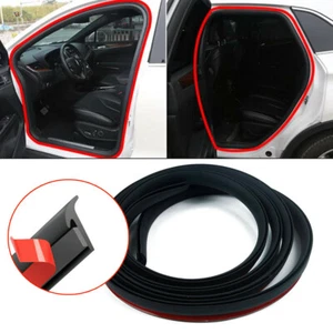 5M Forma de T Puerta de Coche Borde de Ventana Sellado de Goma Tira de Clima Accesorios de Borde - Imagen 1 de 12