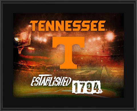Volunteers 10.5x13 Horizontal Team Logo Plaque - Fanatics Authentic Cover