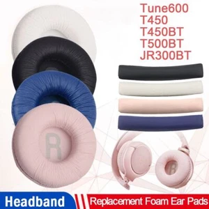 Cover Ear Pads Headband Replacement For JBL Tune600 T450 T450BT T500BT JR300BT - Picture 1 of 13