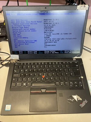 Lenovo T470S, I5-7200u 2.50ghz FOR PARTS (OFFERS WELCOME) - Image 1 of 4