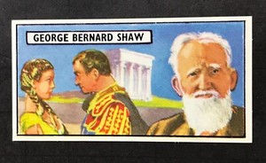 1966 Lyons Maid Famous People  #28 GEORGE BERNARD SHAW Mint