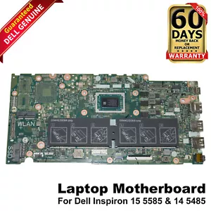 Dell Inspiron 15 5585 Motherboard AMD Ryzen 7 3700U 2.3GHz Quad Core MNN1K - Picture 1 of 5