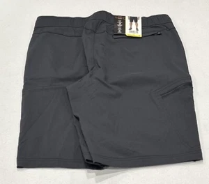 Weatherproof Vintage Men's Performance Weather-Flex Tech Shorts, Gray, Size S - Picture 1 of 3