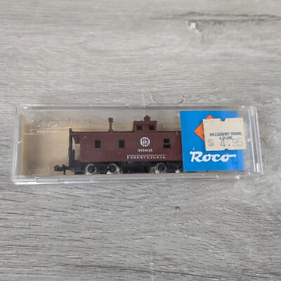 ROCO N Scale Caboose 28964 - Pennsylvania Railroad - Good Condition - Image 1 of 4