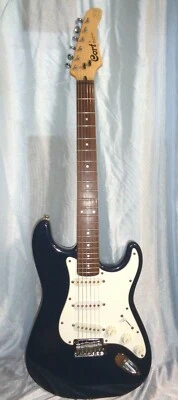 Guitarra Eléctrica Cort Serie SP-3 ¡Cuerda Profesional Azul! Foto 1 de 4