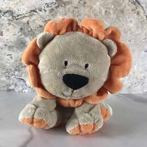 CARTER'S JUST ONE YEAR LITTLE LIONBROWN ORANGE BABY LOVEY PLUSH ANIMAL - Picture 1 of 5