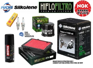 SUZUKI SV1000 2003-2007 S/N FULL SERVICE KIT SILKOLENE OIL FREE CHAIN LUBE - Picture 1 of 1