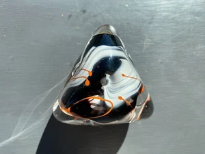 Kenneth Spurgeon '97 Hand Blown Glass Paperweight Signed Mullay's 128 Gallery WI - Picture 1 of 11