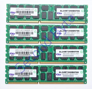 ATP 32GB (4 x 8GB)PC3-1066 REG ECC Server Memory AL24M72H8BKF8S 96D3-8G1066ER-AT - Picture 1 of 1