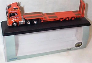 Camion V0LV0 FH4 GXL semi basso carico recupero accovacciato scala 1,76 OO nuovo in custodia - Foto 1 di 3
