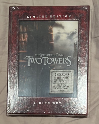 The Lord of the Rings: The Two Towers Limited Edition DVD 2-Disc Set ...