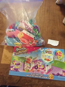 SHOPKINS KINSTRUCTIONS - PATIO DE COMIDAS DE LUJO - FALTAN 2 PIEZAS - Imagen 1 de 6