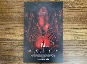 POSTER PROMO FILM CINEMARK UFFICIALE MATT FERGUSON ALIEN ROMULUS "11 X 17" - Foto 1 di 2