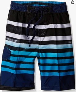 Kanu Surf Boys' Reflection Quick Dry UPF 50+ Beach Swim Trunk Size M(5/6) 4396 - Picture 1 of 2