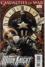 MOON KNIGHT #8 / CAPTAIN AMERICA / HUSTON / DAVID FINCH / MARVEL COMICS