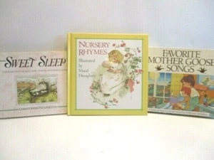 3 Illustrated Children's Hard Cover Books Poems Songs Lullabies Pop-Up  #21 - Picture 1 of 12