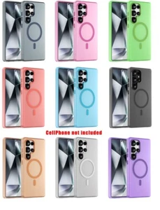 Funda TPU Mate Magnética Transparente para Samsung Galaxy S25 Ultra -Estilo Moderno - Imagen 1 de 18