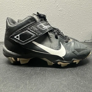 Nike Force trout 8 keystone Baseball Cleats black CZ5910 011 Size 2.5Y - Picture 1 of 14