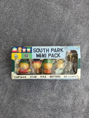South Park MINI PACK Figura Cartman Stan Kyle Butters Mr. Hunkey Comedy Central Foto 1 de 4