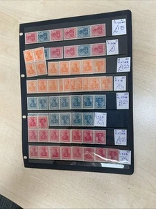 German Reich Stamps Identified Pairs/Blocks MHN-MH 1920 G147 - Imagen 1 de 6