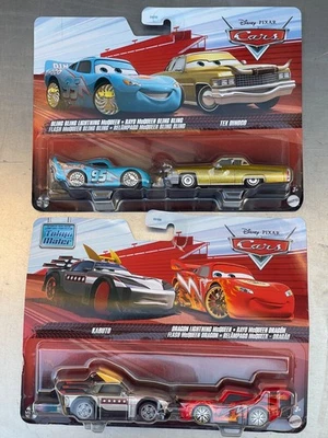 🔥 2025 Mattel DISNEY PIXAR CARS LOT of 4 McQueen Tex Dinoco TOKYO MATER Kabuto - Image 1 of 2