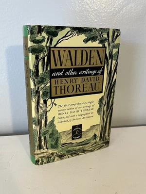 Walden And Other Writings Of Henry David Thoreau Modern Library HC 1950 - Image 1 of 4