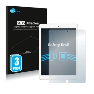 3x Film Protection Ecran pour Apple iPad WiFi / Cellular 10.2" 2019 Film - Afbeelding 1 van 11