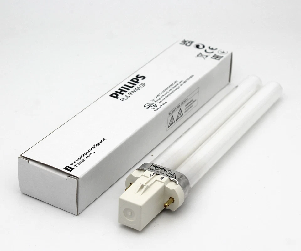 Philips PL-S 9w/01/2P NB-UVB G23 311nm Narrow spectrum UV light tube - Image 1 of 3