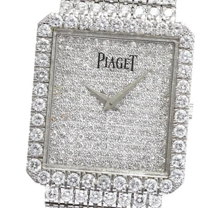 PIAGET Protocol 9154 K18WG full diamond Hand Winding Boy's Watch_894000 - Picture 1 of 8