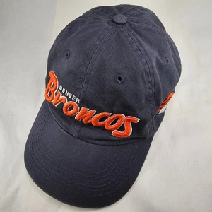 Denver Broncos NFL 47 Brand Navy Blue Snapback Cap One Size Adjustable Hat - Picture 1 of 11