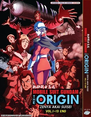 Mobile Suit Gundam: The Origin - Zenya Akai Suisei -  DVD with English Dubbed - Image 1 of 2