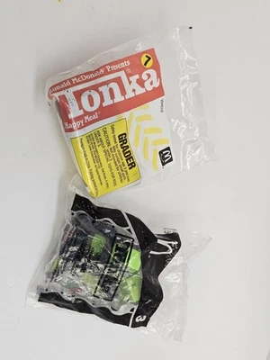 Lot of 2 McDonald’s Tonka Happy Meal Toys Sealed 1994 Grader & 2003 Truck - Image 1 of 4