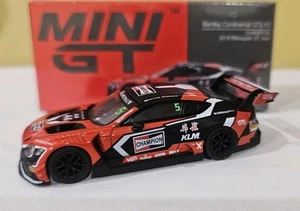 MINI GT - BENTLEY CONTINENTAL GT3 #5 CHAMPION 2018 BLANCPAIN GT ASIA SEALED 1:64 - Picture 1 of 13