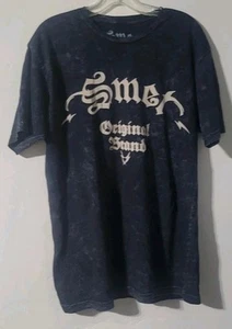 Herren SMET Hemd 100% Baumwolle Original Marke Schwarz & Grau - Bild 1 von 5