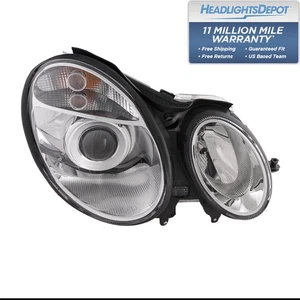 Headlight Fits Mercedes Benz E320 E350 E500 E55 AMG Right Headlamp Assembly - Foto 1 di 7