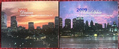 2009 P and D US Mint Uncirculated Set - Image 1 of 2