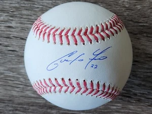 Christian Yelich Autographed Baseball Milwaukee Brewers - QR code Beckett - Picture 1 of 2