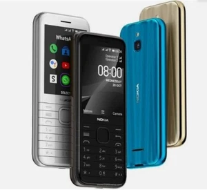 Nuevo Sellado-Nokia 8000 4G Doble SIM Negro Blanco 4G GPS WIFI Desbloqueado Teléfono KaiOS - Imagen 1 de 18