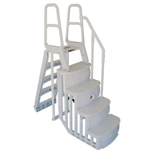 Main Access 48-54 Inch Above Ground Swimming Pool Smart Step and Ladder System - Picture 1 of 9